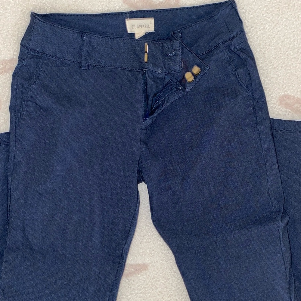 Blue slacks